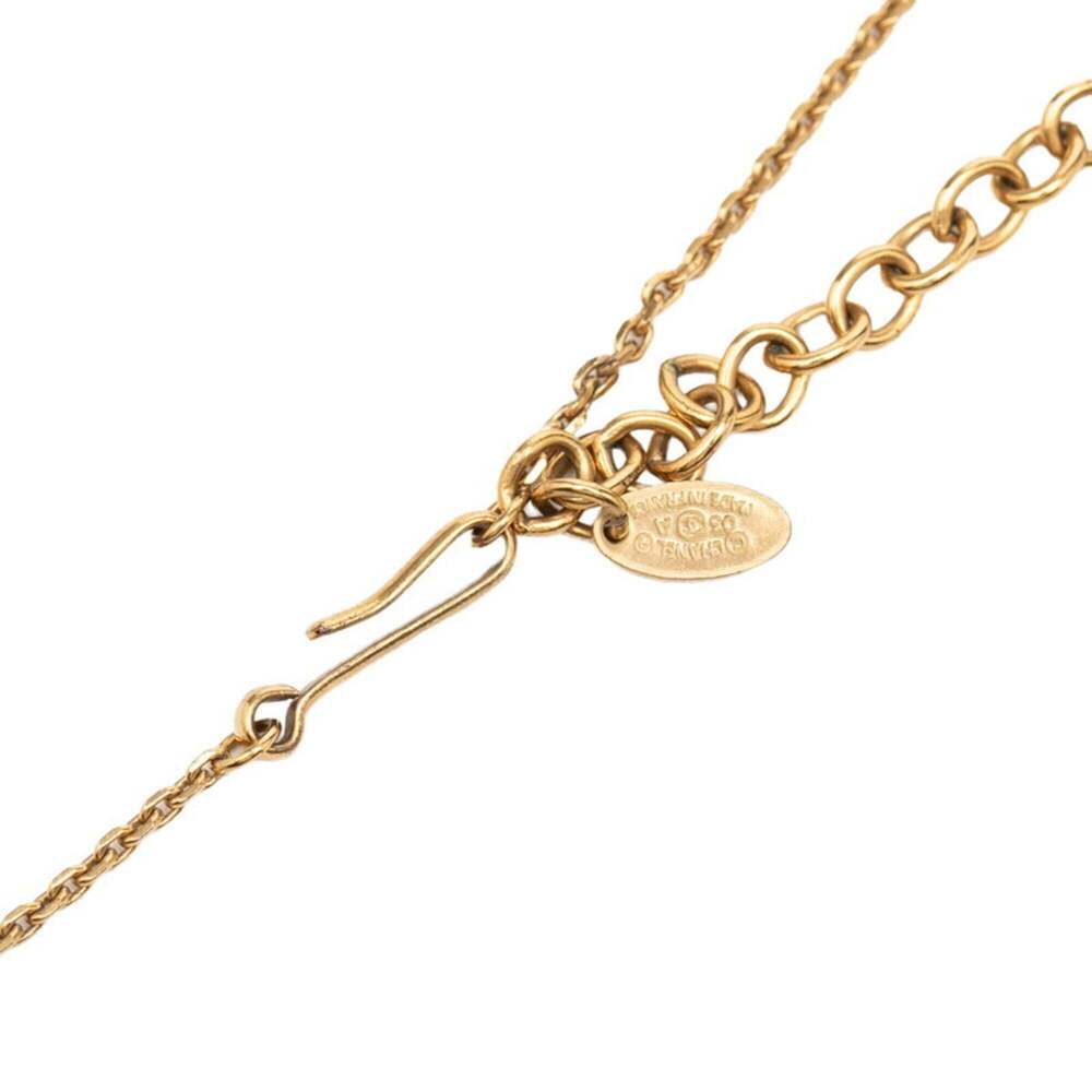 CHANEL White Logo Necklace - Picture 4 of 6